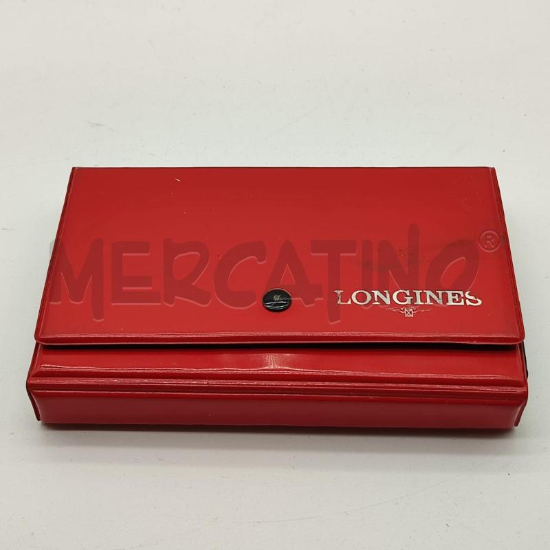 CARTE DA GIOCO LONGINES PLASTIC CARDS | Mercatino dell'Usato Corbetta 1