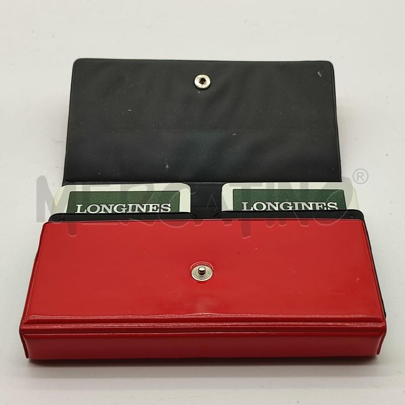 CARTE DA GIOCO LONGINES PLASTIC CARDS | Mercatino dell'Usato Corbetta 2