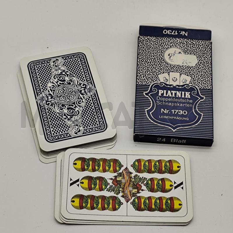 CARTE DA GIOCO PIATNIK 1730  | Mercatino dell'Usato Corbetta 1