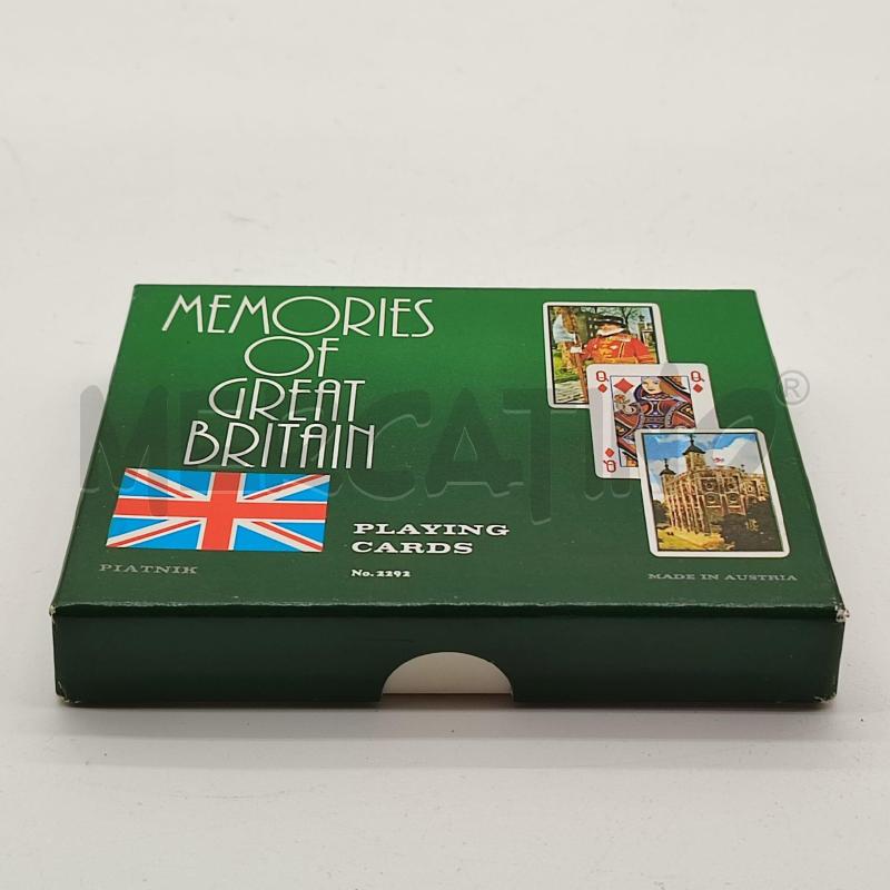 CARTE DA GIOCO PIATNIK MEMORIES OF GREAT BRITAIN | Mercatino dell'Usato Corbetta 4