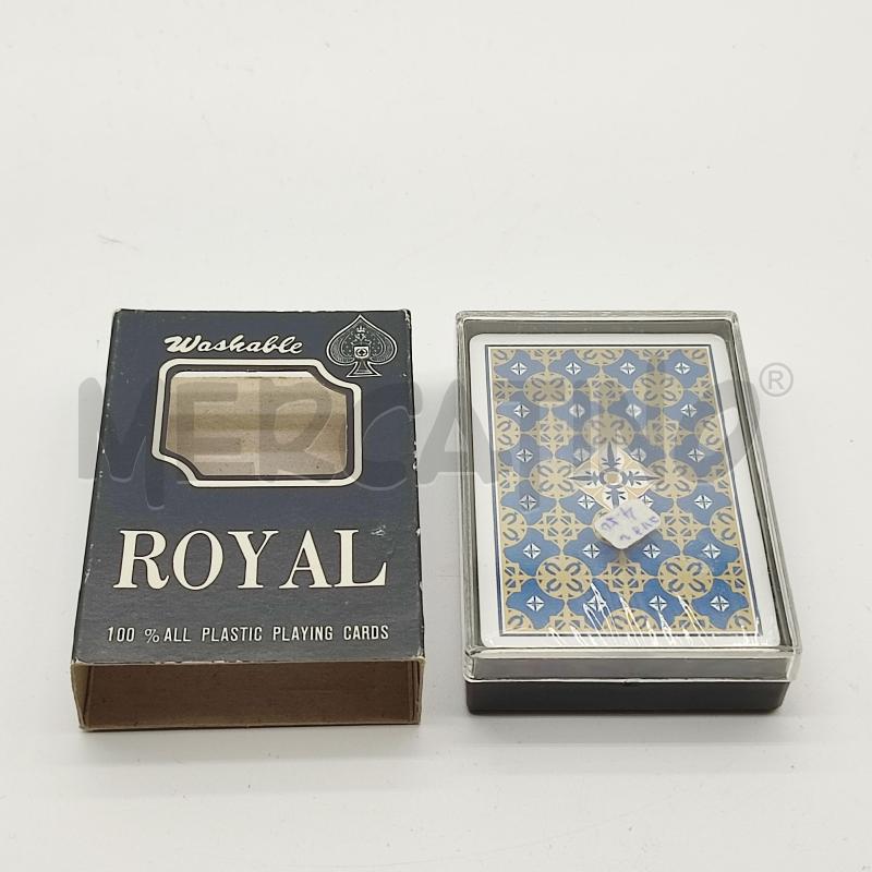 CARTE DA GIOCO ROYAL WASHABLE 100% | Mercatino dell'Usato Corbetta 2