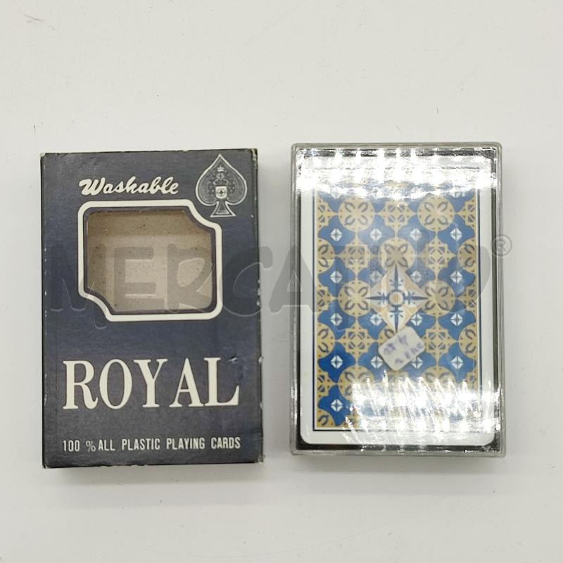 CARTE DA GIOCO ROYAL WASHABLE 100% | Mercatino dell'Usato Corbetta 3