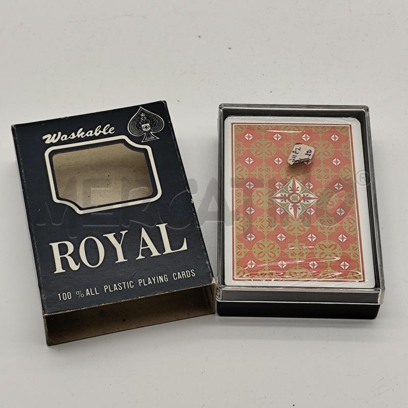 CARTE DA GIOCO ROYAL WASHABLE | Mercatino dell'Usato Corbetta 1