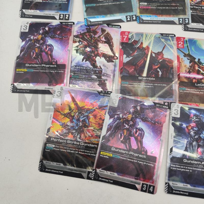 CARTE GUNDAM TGC LOTTO MISTO 65PZ | Mercatino dell'Usato Corbetta 2