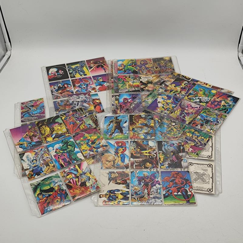 CARTE X-MEN TRADING CARDS MARVEL 77PZ | Mercatino dell'Usato Corbetta 1