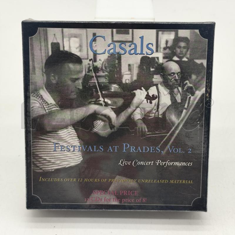 CASALS FESTIVALS AT PRADES, VOL. 2 12 CD MUSICALI | Mercatino dell'Usato Corbetta 1