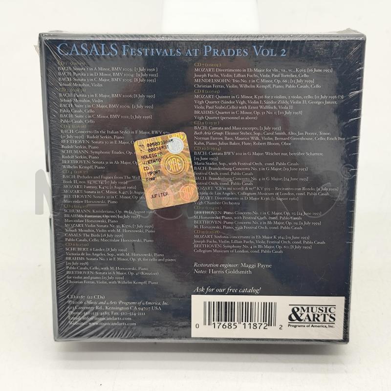 CASALS FESTIVALS AT PRADES, VOL. 2 12 CD MUSICALI | Mercatino dell'Usato Corbetta 2
