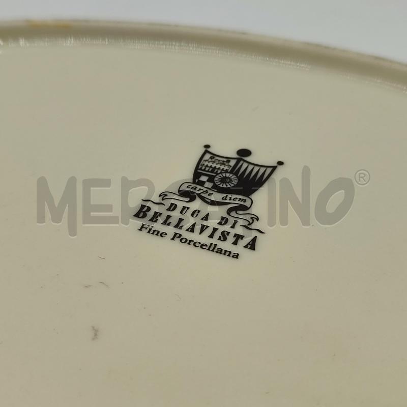 CENTROTAVOLA DUCA DI BELLAVISTA ROSELLINE BORDO DORATO | Mercatino dell'Usato Corbetta 2