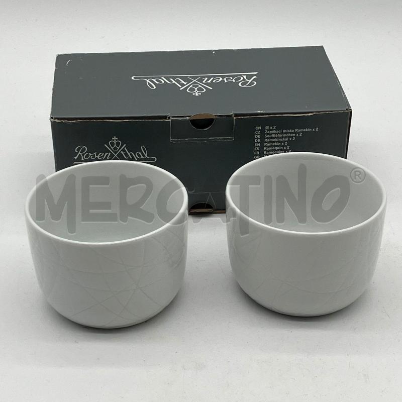 CIOTOLE ROSENTHAL RAMEKIN 2 PEZZI | Mercatino dell'Usato Corbetta 1