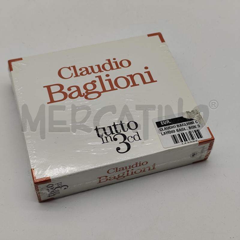 CLAUDIO BAGLIONI TUTTO IN 3 CD | Mercatino dell'Usato Corbetta 1