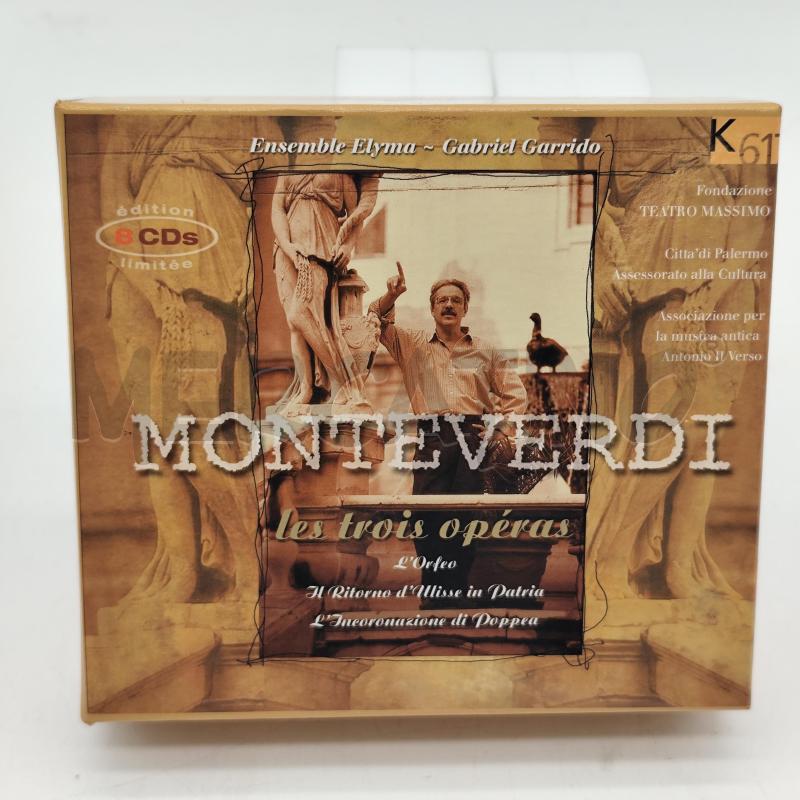 CLAUDIO MONTEVERDI LES TROIS OPERAS 8X CD | Mercatino dell'Usato Corbetta 1