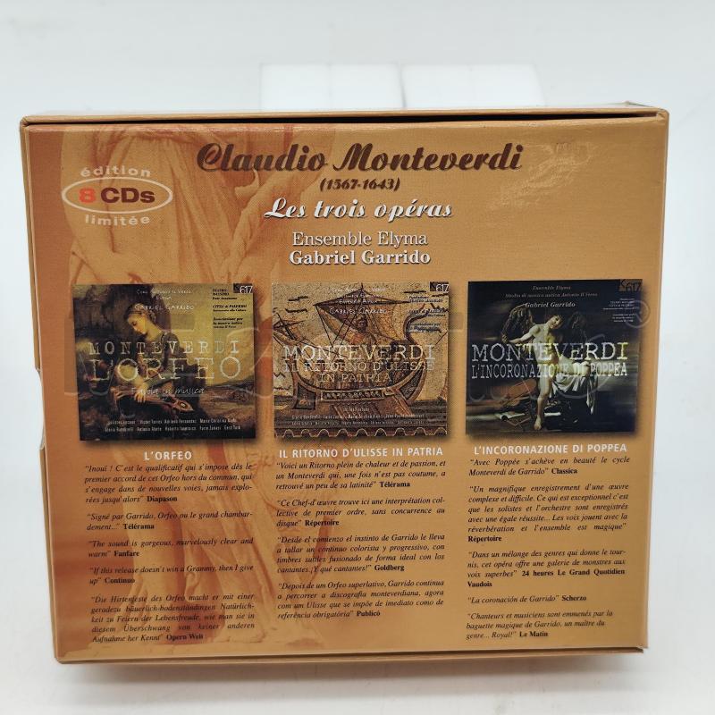 CLAUDIO MONTEVERDI LES TROIS OPERAS 8X CD | Mercatino dell'Usato Corbetta 2
