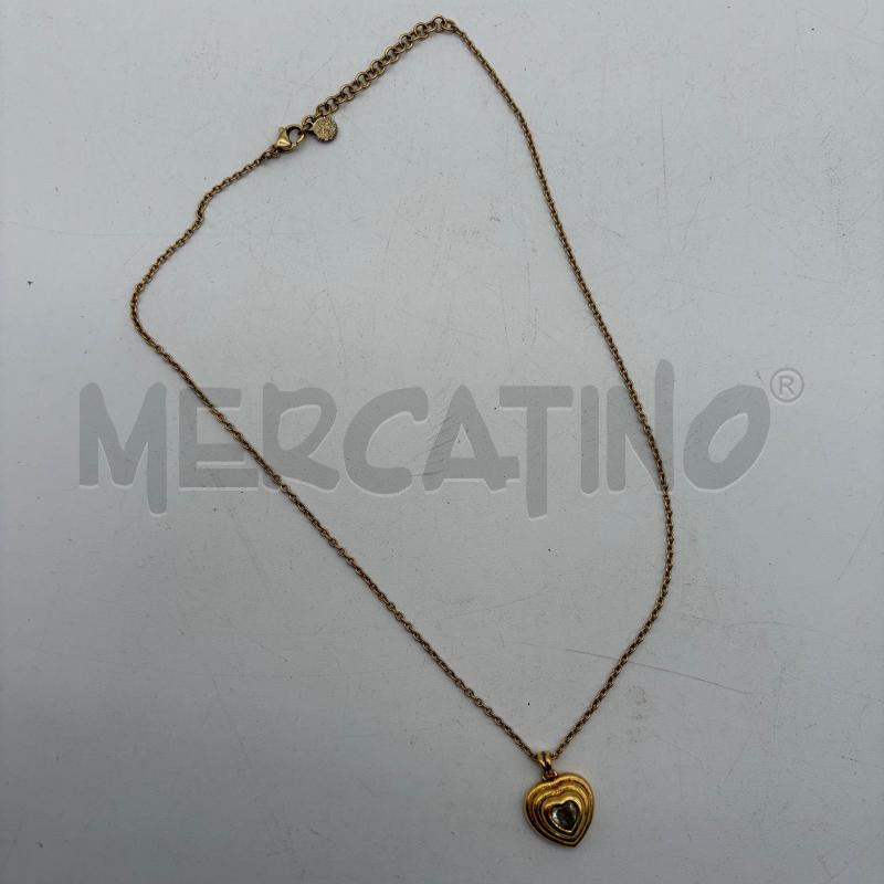 COLLANA CHIARA FERRAGNI CUORE STRASS CENTRO | Mercatino dell'Usato Corbetta 3