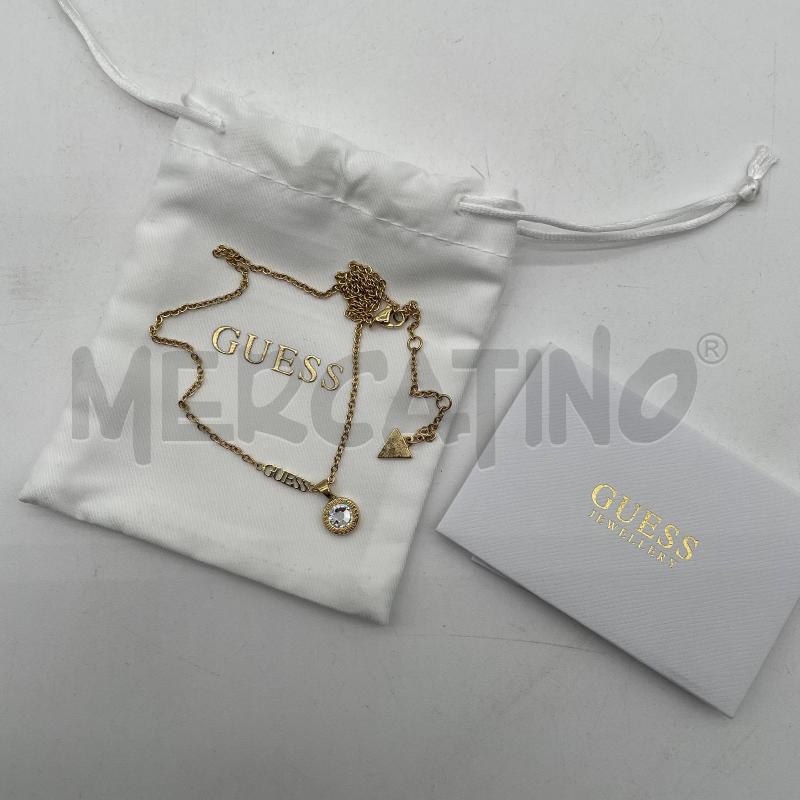 COLLANA GUESS DORATA STRASS | Mercatino dell'Usato Corbetta 1