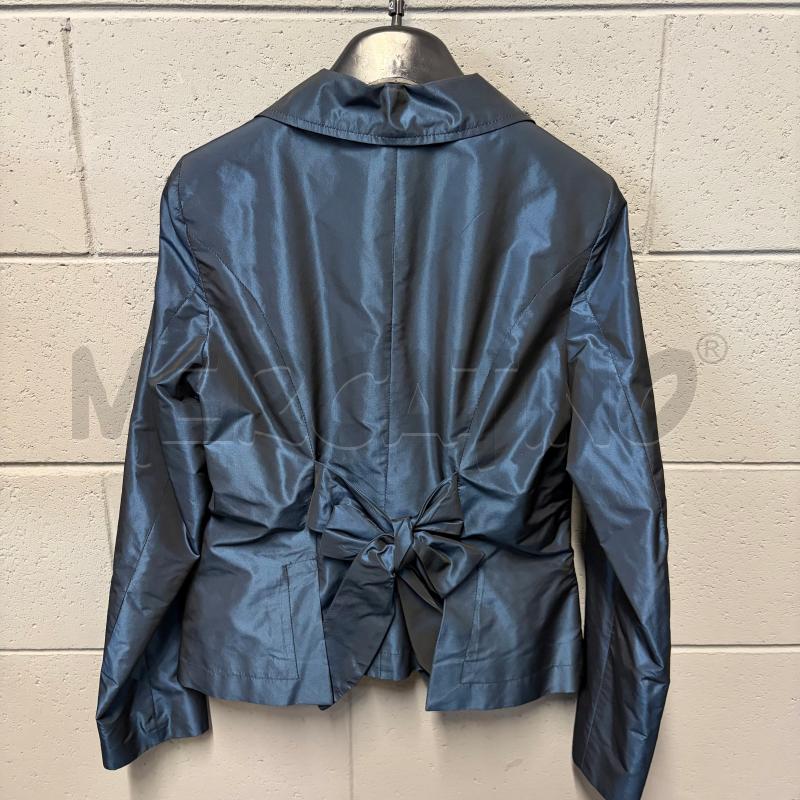 COMPLETO DONNA LE COMPICI BLU CANGIANTE INS RIGHE | Mercatino dell'Usato Corbetta 4