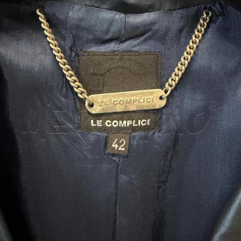 COMPLETO DONNA LE COMPICI BLU CANGIANTE INS RIGHE | Mercatino dell'Usato Corbetta 5