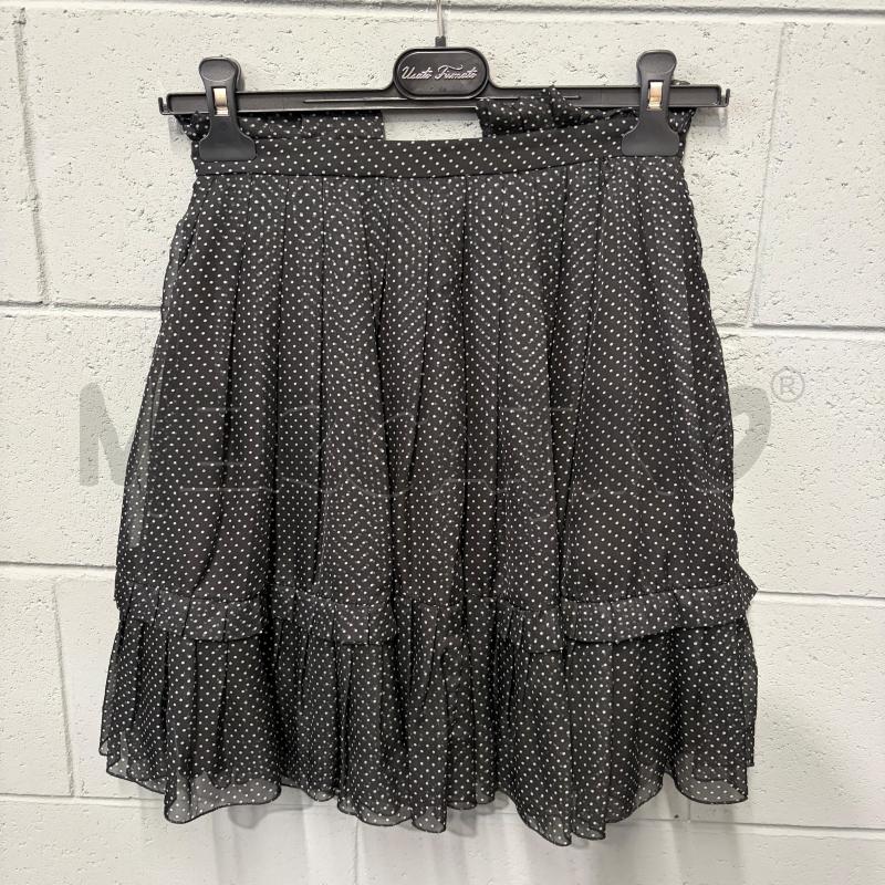 COMPLETO DONNA MANGANO NERO POIS PLISSE' VELATO | Mercatino dell'Usato Corbetta 2