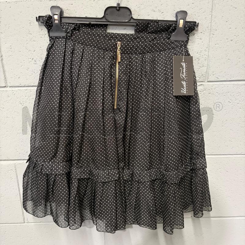 COMPLETO DONNA MANGANO NERO POIS PLISSE' VELATO | Mercatino dell'Usato Corbetta 4
