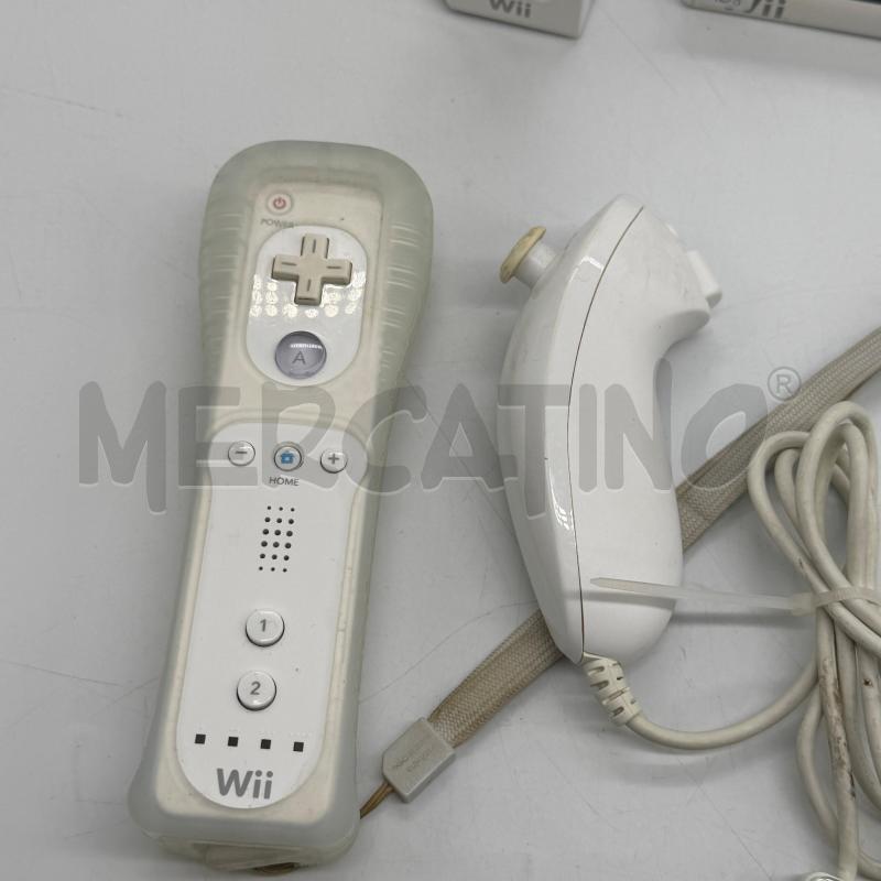 CONSOLLE NINTENDO WII BIANCA COMPLETA + GIOCHI C3710 | Mercatino dell'Usato Corbetta 3