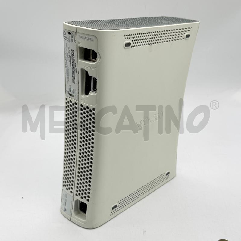 CONSOLLE XBOX 360 BIANCA COMPLETA C2757 | Mercatino dell'Usato Corbetta 3
