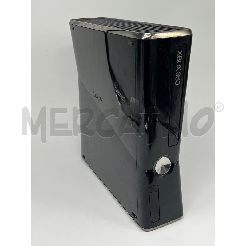 CONSOLLE XBOX 360 S NERA COMPLETA C1021  | Mercatino dell'Usato Corbetta 2