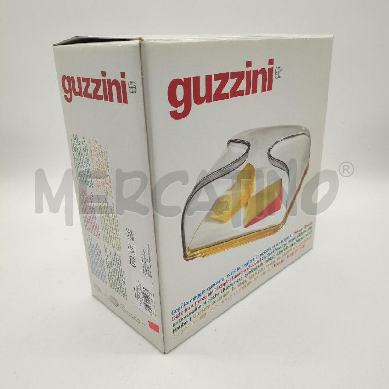 COPRIFORMAGGIO QUADRATO GUZZINI ROSSO ELISABETH VIDAL | Mercatino dell'Usato Corbetta 3