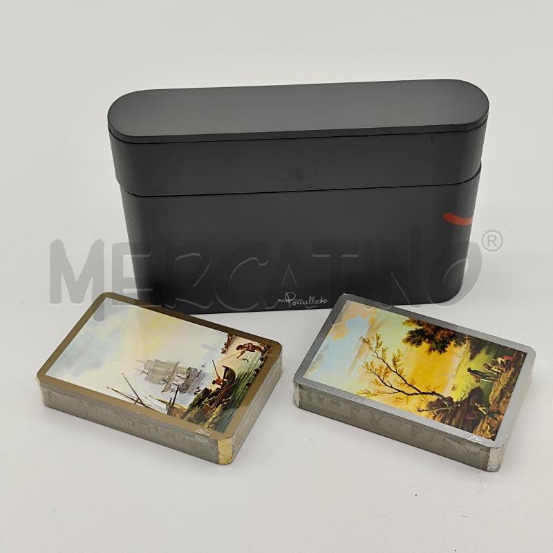CUSTODIA CARTE DA GIOCO POMELLATO DOPPIA | Mercatino dell'Usato Corbetta 1
