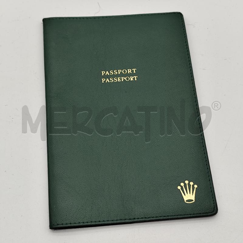 CUSTODIA PASSAPORTO ROLEX VERDE | Mercatino dell'Usato Corbetta 1