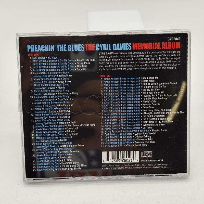 CYRIL DAVIES - PREACHIN' THE BLUES (THE CYRIL DAVIES MEMORIAL ALBUM) 2X CD MUSICALE | Mercatino dell'Usato Corbetta 2