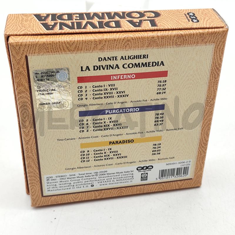 DANTE ALIGHIERI - LA DIVINA COMMEDIA 12 CD | Mercatino dell'Usato Corbetta 2