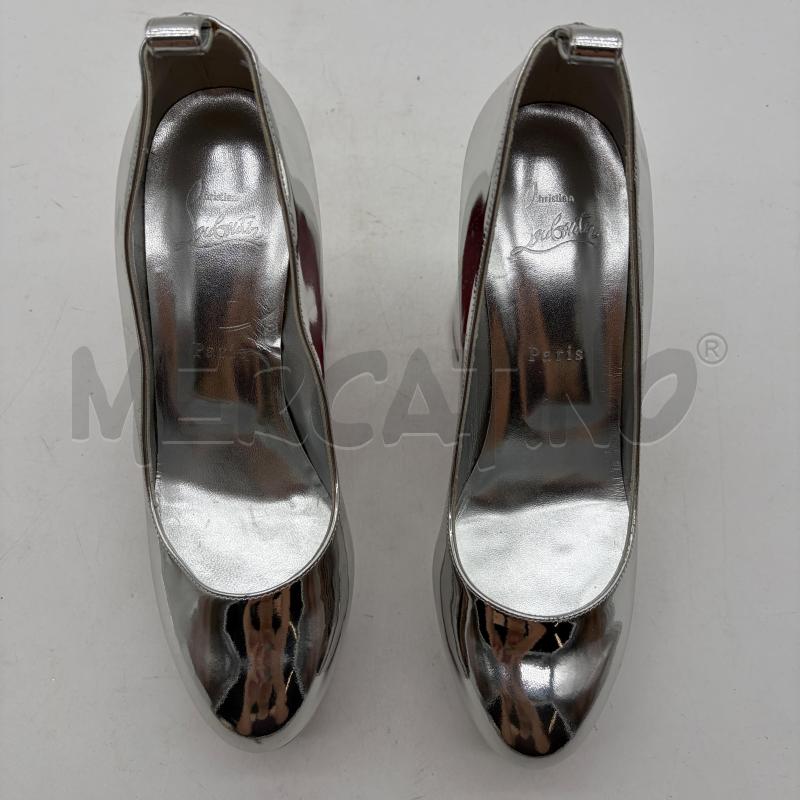 DECOLLETE CHRISTIAN LOUBOUTIN MOVIDASTRAP METALLIC PUMPS | Mercatino dell'Usato Corbetta 3