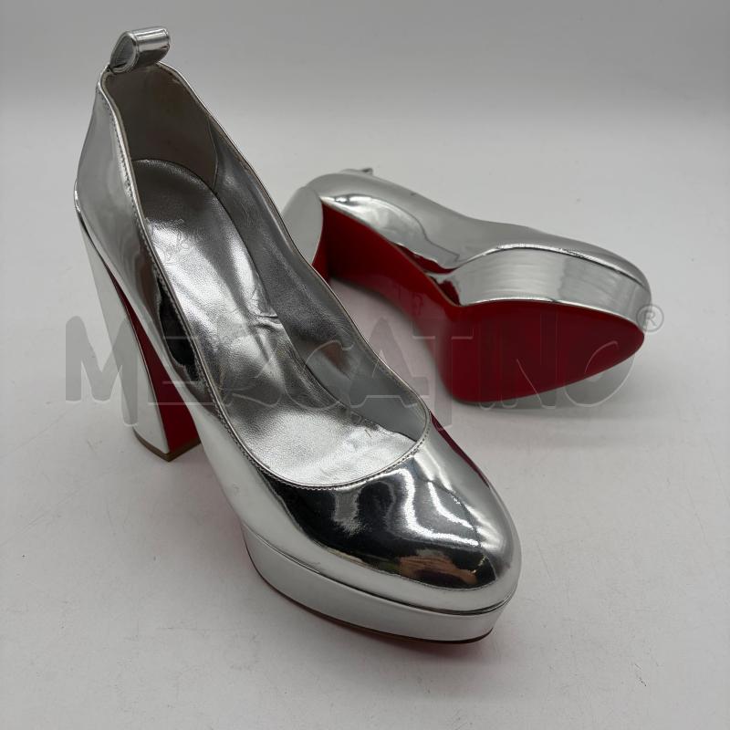 DECOLLETE CHRISTIAN LOUBOUTIN MOVIDASTRAP METALLIC PUMPS | Mercatino dell'Usato Corbetta 5