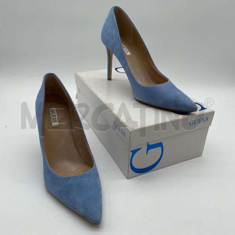 DECOLLETE GUESS AZZURRO SCAM PUNTA | Mercatino dell'Usato Corbetta 1