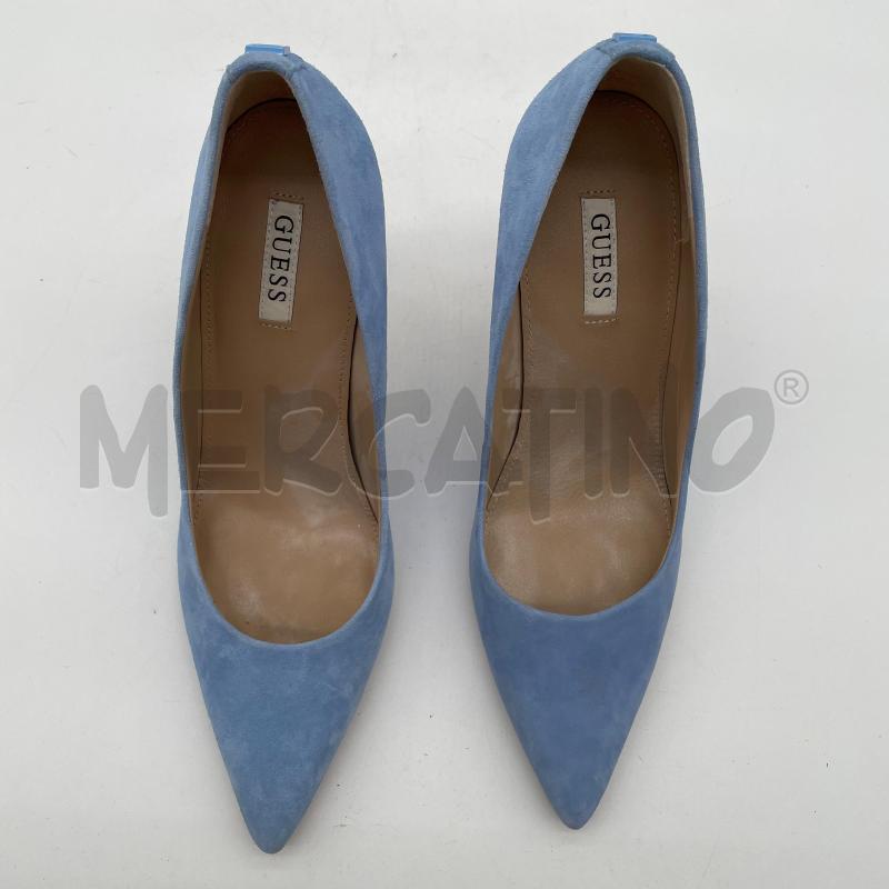 DECOLLETE GUESS AZZURRO SCAM PUNTA | Mercatino dell'Usato Corbetta 3