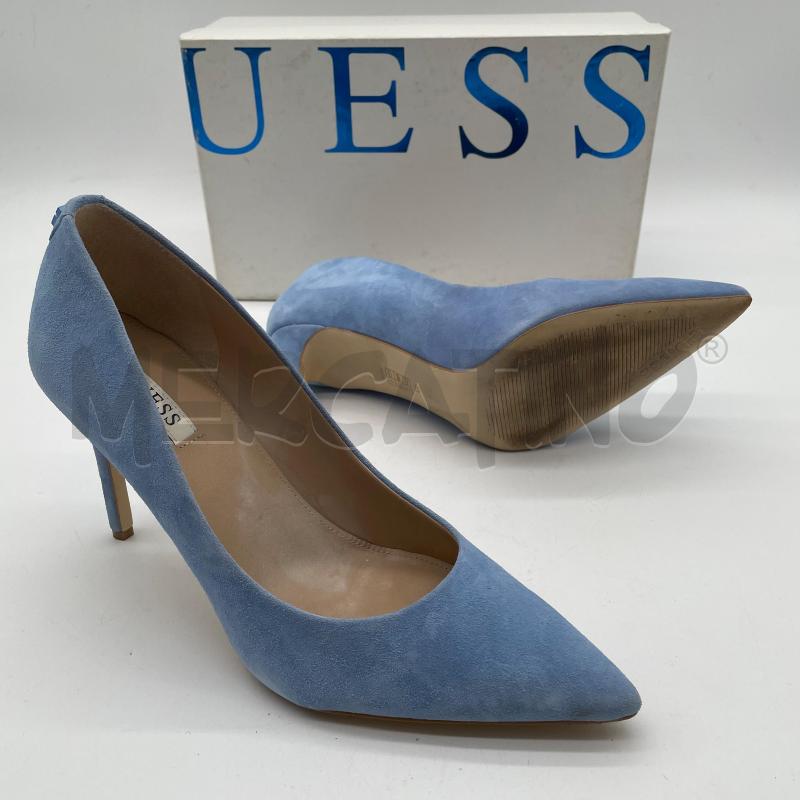 DECOLLETE GUESS AZZURRO SCAM PUNTA | Mercatino dell'Usato Corbetta 5
