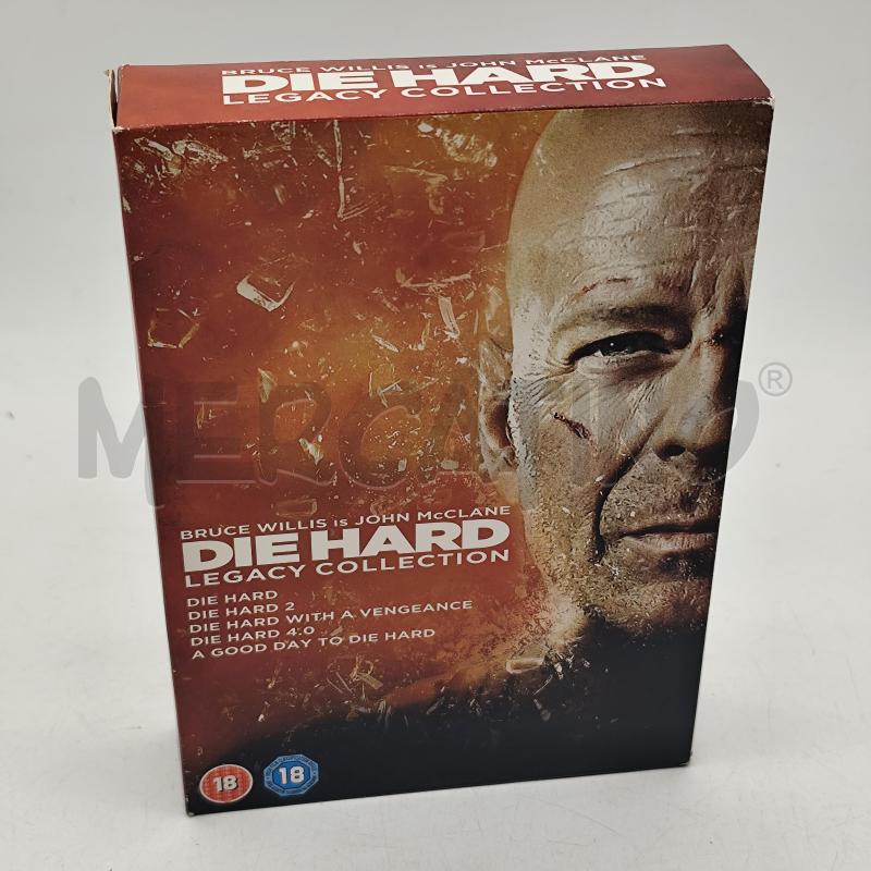 DIE HARD LEGACY COLLECTION 5 DVD INGLESE  | Mercatino dell'Usato Corbetta 1
