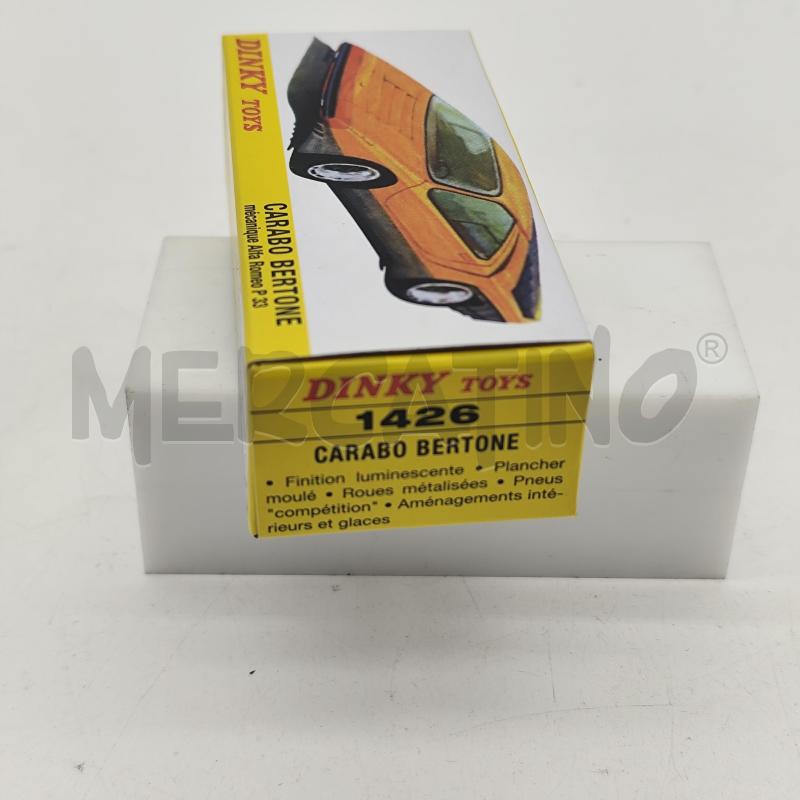 DINKY TOYS 1426 CARABO BERTONE MODELLINO | Mercatino dell'Usato Corbetta 2