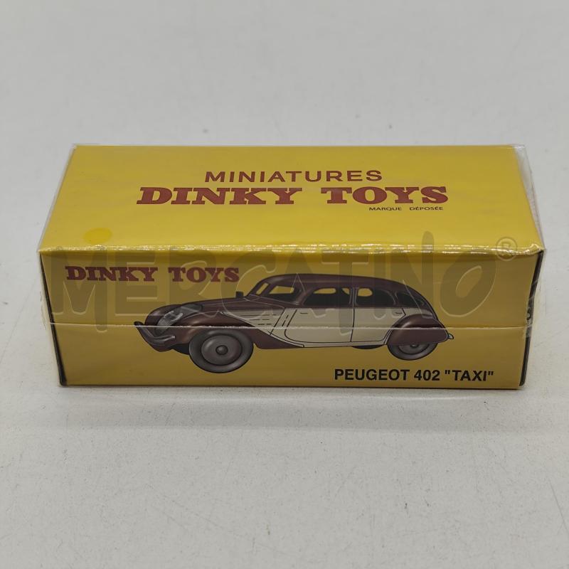 DINKY TOYS 24 L PEUGEOT 402 TAXI MODELLINO  | Mercatino dell'Usato Corbetta 1