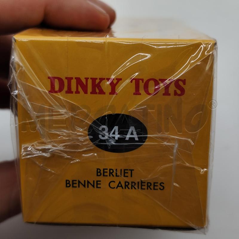 DINKY TOYS 34 A BERLIET BENNE CARRIERES MODELLINO  | Mercatino dell'Usato Corbetta 2