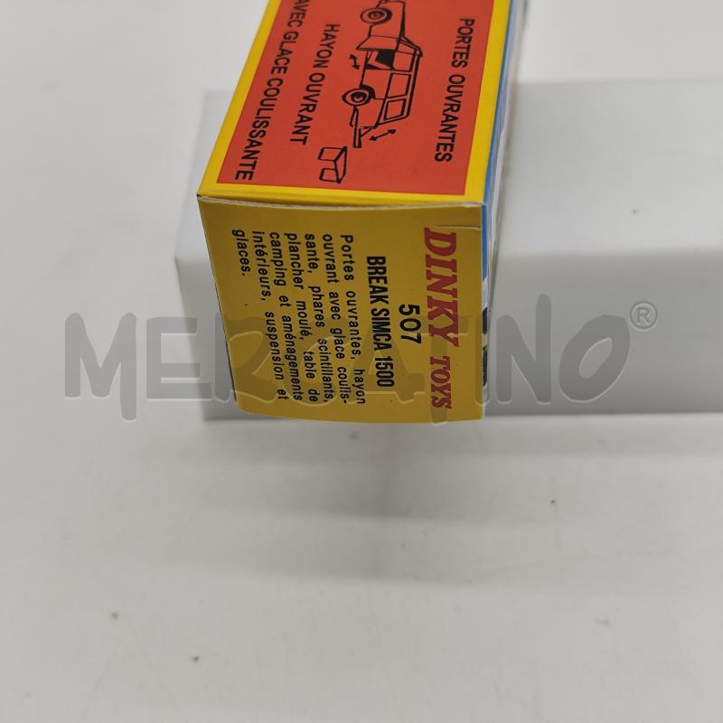 DINKY TOYS 507 BREAK SIMCA 1500 MODELLINO  | Mercatino dell'Usato Corbetta 2