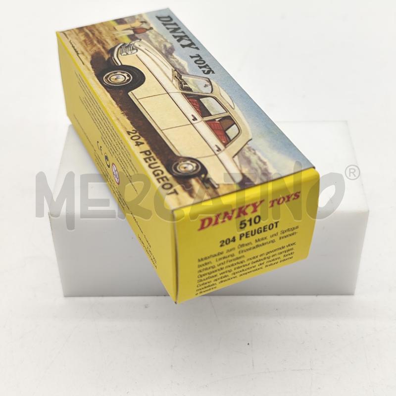 DINKY TOYS 510 PEUGEOT 204 MODELLINO | Mercatino dell'Usato Corbetta 2