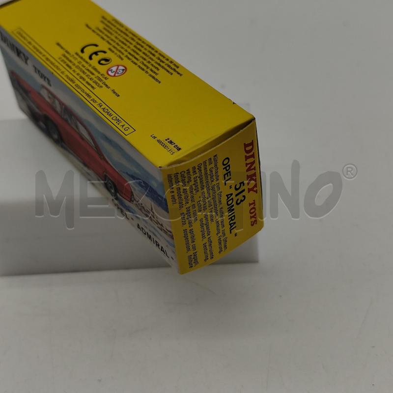 DINKY TOYS 513 OPEL ADMIRAL MODELLINO  | Mercatino dell'Usato Corbetta 2