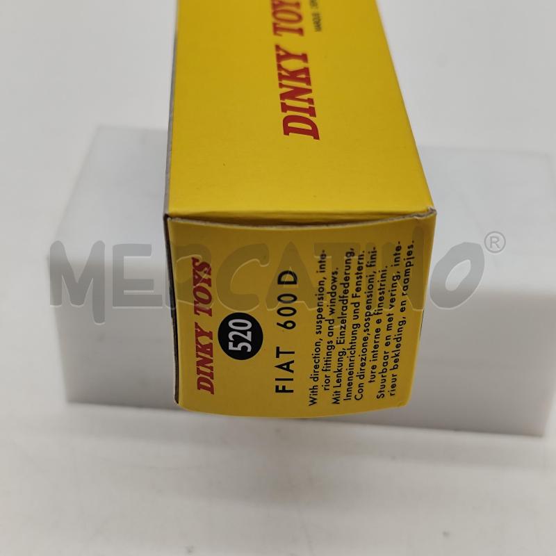 DINKY TOYS 520 FIAT 600 D MODELLINO  | Mercatino dell'Usato Corbetta 2