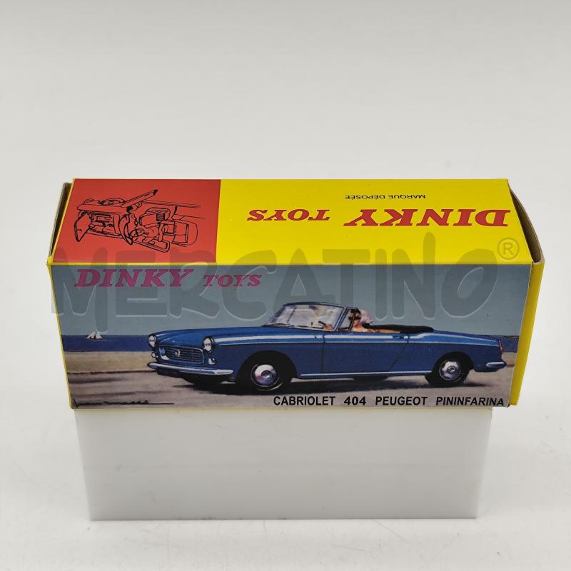 DINKY TOYS 528 PEUGEOT CABRIOLET 404 PININFARINA  MODELLINO  | Mercatino dell'Usato Corbetta 1