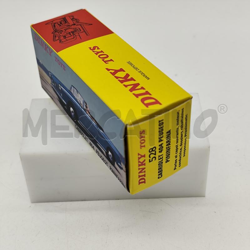 DINKY TOYS 528 PEUGEOT CABRIOLET 404 PININFARINA  MODELLINO  | Mercatino dell'Usato Corbetta 2