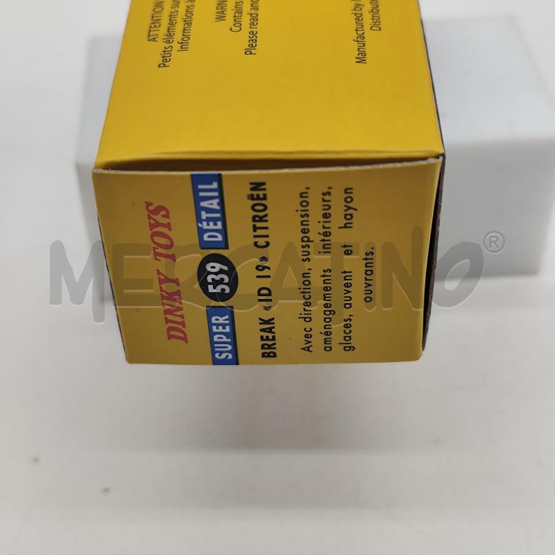 DINKY TOYS 539 BREAK ID 19 CITROEN MODELLINO  | Mercatino dell'Usato Corbetta 2