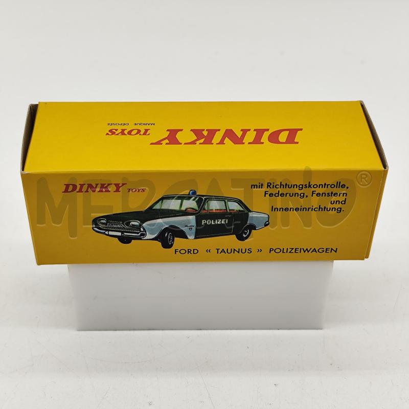 DINKY TOYS 551 FORD TAUNUS POLIZEIWAGEN MODELLINO | Mercatino dell'Usato Corbetta 1