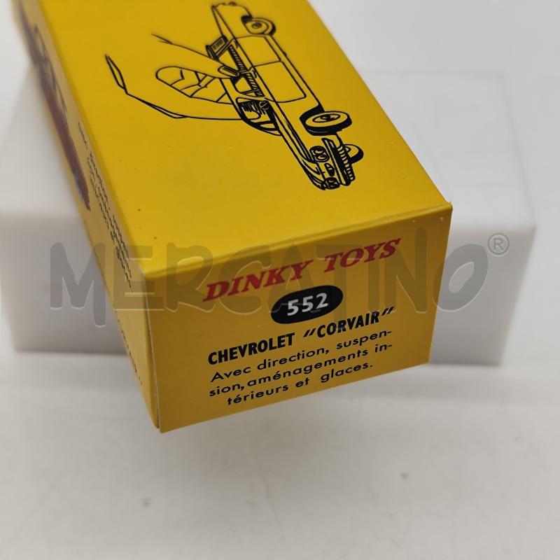 DINKY TOYS 552 HEVROLET CORVAIR MODELLINO  | Mercatino dell'Usato Corbetta 2