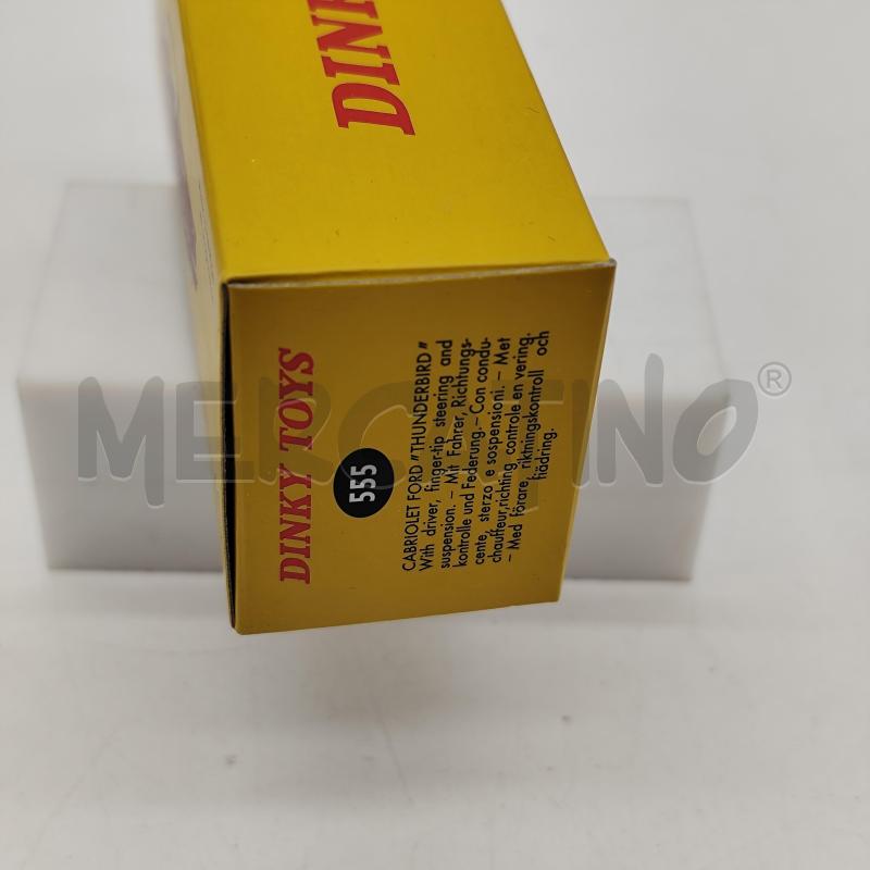 DINKY TOYS 555 CABRIOLET FORD THUNDERBIRD MODELLINO | Mercatino dell'Usato Corbetta 2