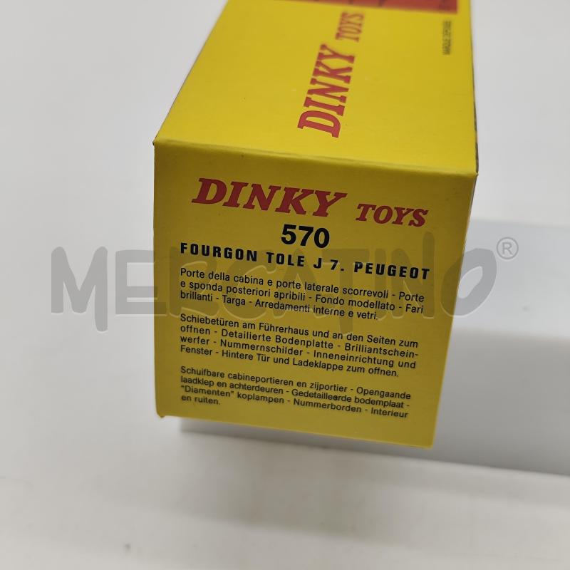 DINKY TOYS 570 FOURGON TOLE J7 PEUGEOT  | Mercatino dell'Usato Corbetta 2